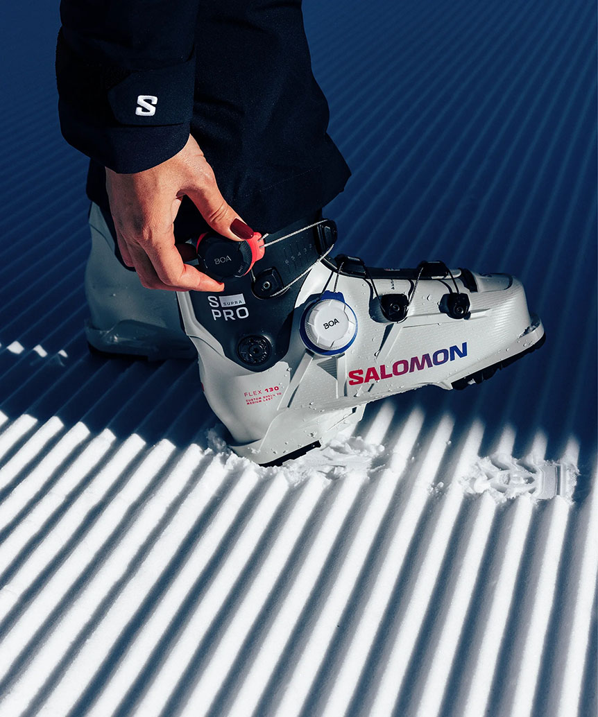S/Pro Supra Dual BOA 130 GW Gray Aurora/Black/Race Blue
