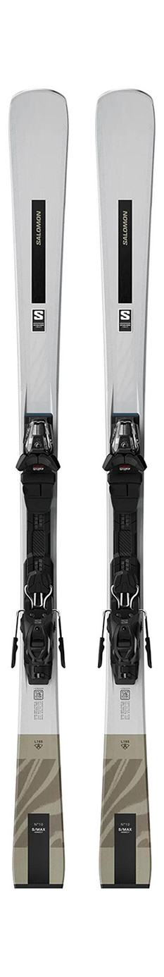 Горные лыжи с креплениями Salomon S/Max №10 Silver + M10 GW 25/26 