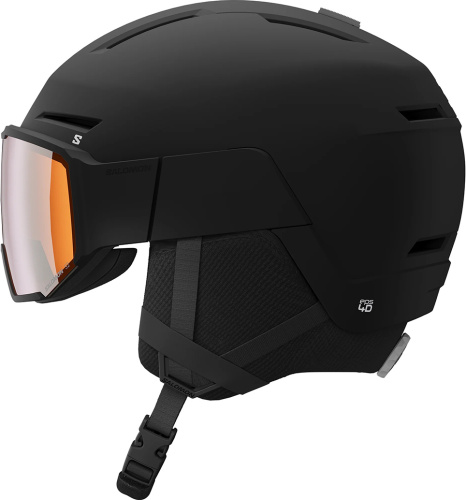 Горнолыжный шлем с визором Salomon Osmo Black Cat. 2 25/26