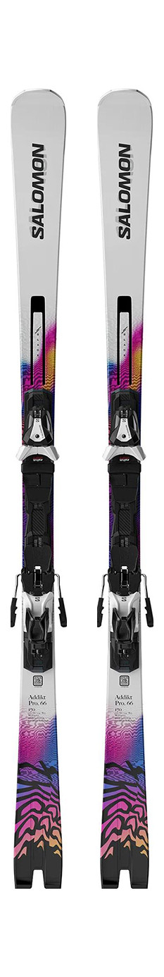 Горные лыжи с креплениями Salomon Addikt Pro 66 + MI12 GW 25/26 