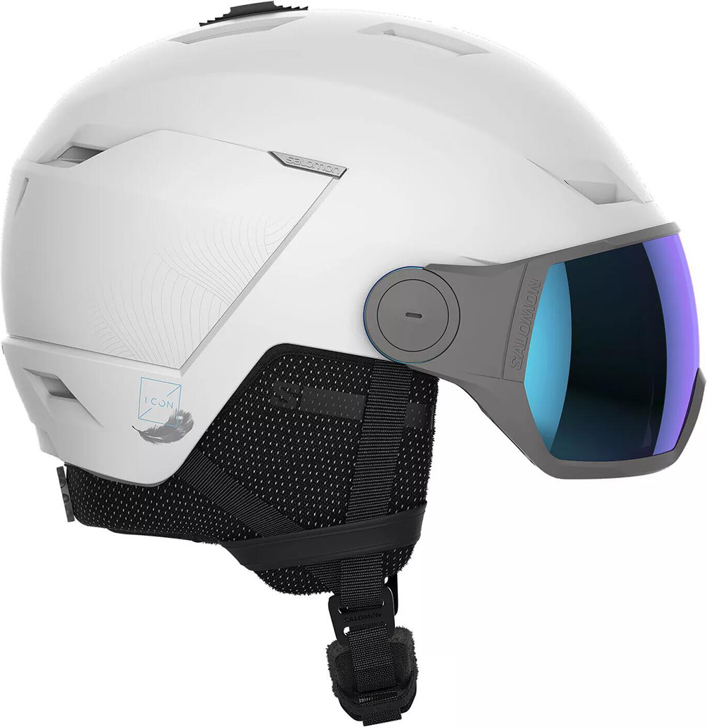 Icon LT Visor White Cat. 2