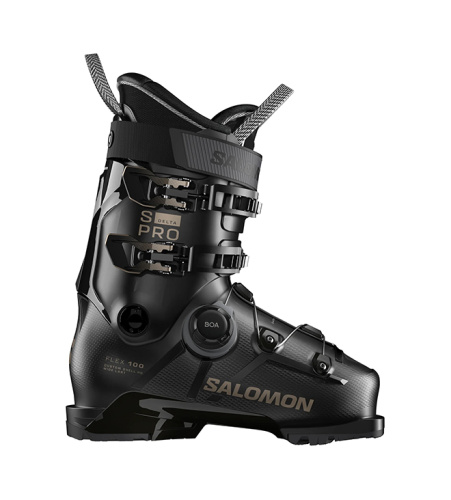 Горнолыжные ботинки Salomon S/Pro Delta BOA 100 GW Black/Titanium Met. Pd 25/26 