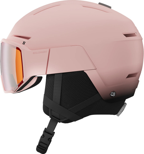 Горнолыжный шлем с визором Salomon Osmo Heavenly Pink/Black Cat. 2 25/26