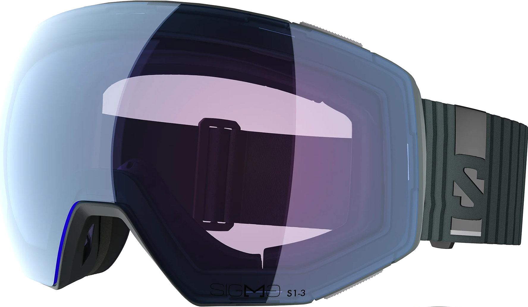 Горнолыжные очки Salomon Radium Prime Sigmaphoto Green Gables Cat. 1-3 + 1 (с доп. линзой) 25/26