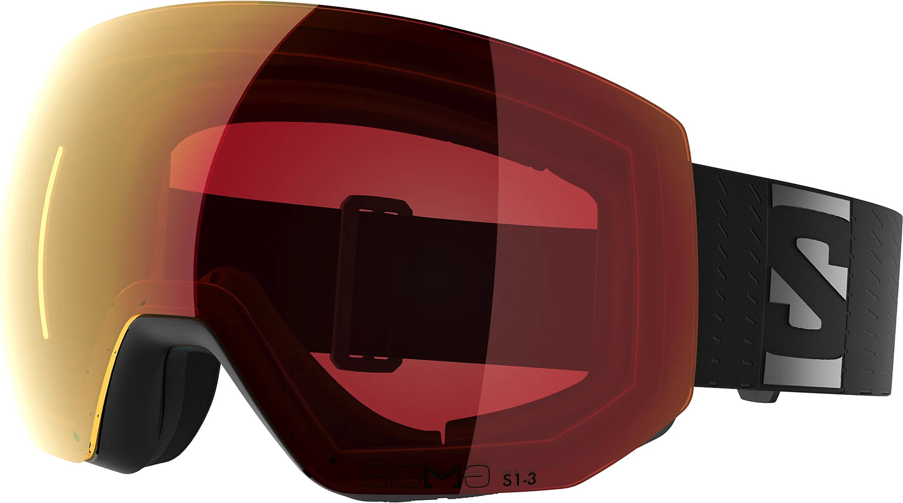 Горнолыжные очки Salomon Radium Pro Sigma Photo Black Cat. 1-3 25/26