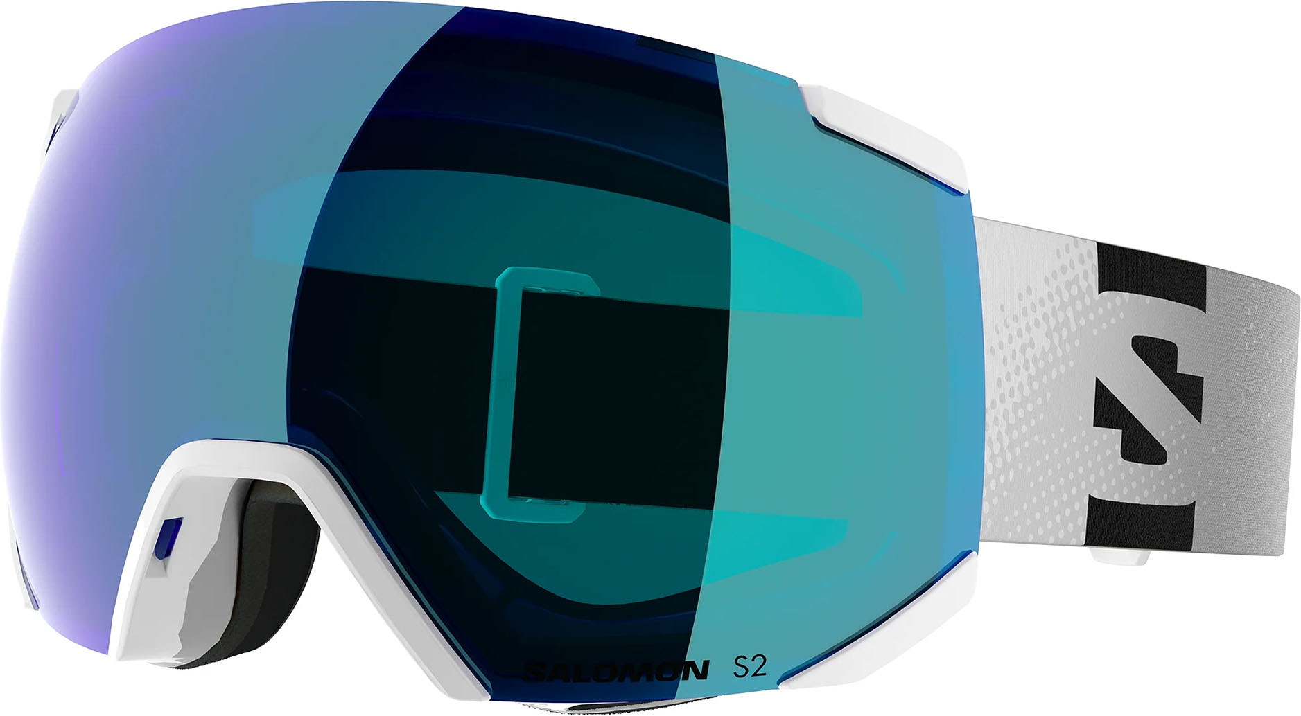 Горнолыжные очки Salomon Radium White Cat. 2 25/26