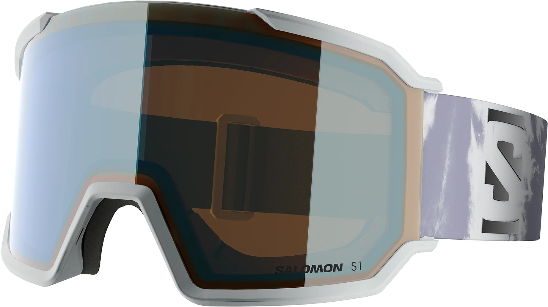 Горнолыжные очки Salomon S/View 3 ML Ice Flow Cat. 1 25/26