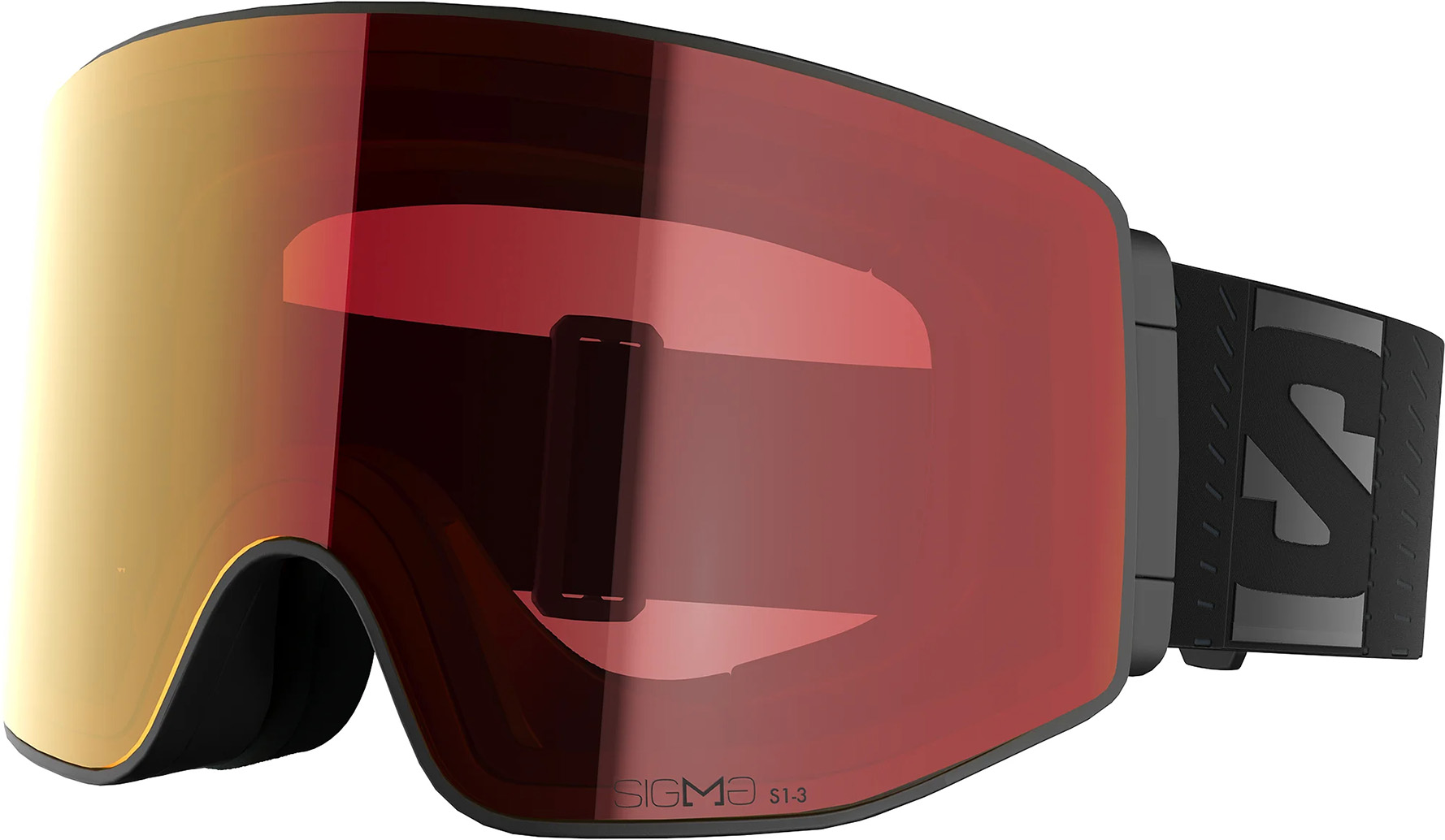 Горнолыжные очки Salomon Sentry Prime Sigmaphoto Black Cat. 1-3 + 1 (с доп. линзой) 25/26