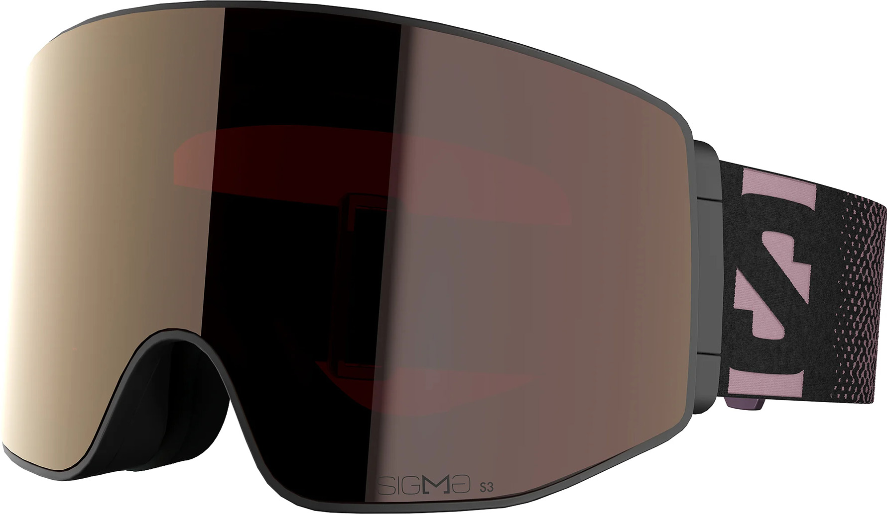 Горнолыжные очки Salomon Sentry Prime Sigma Black Cat. 3+1 (с доп. линзой) 25/26