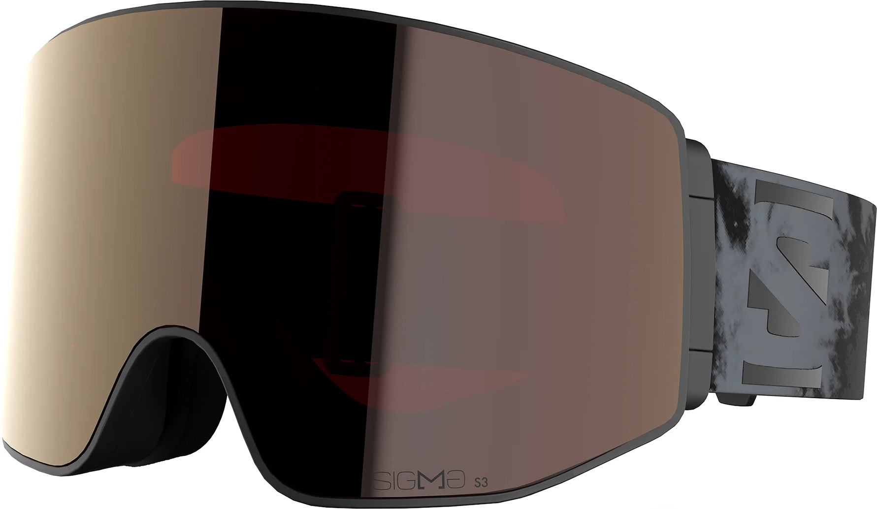 Горнолыжные очки Salomon Sentry Prime Sigma Black Cat. 3+1 (с доп. линзой) 25/26