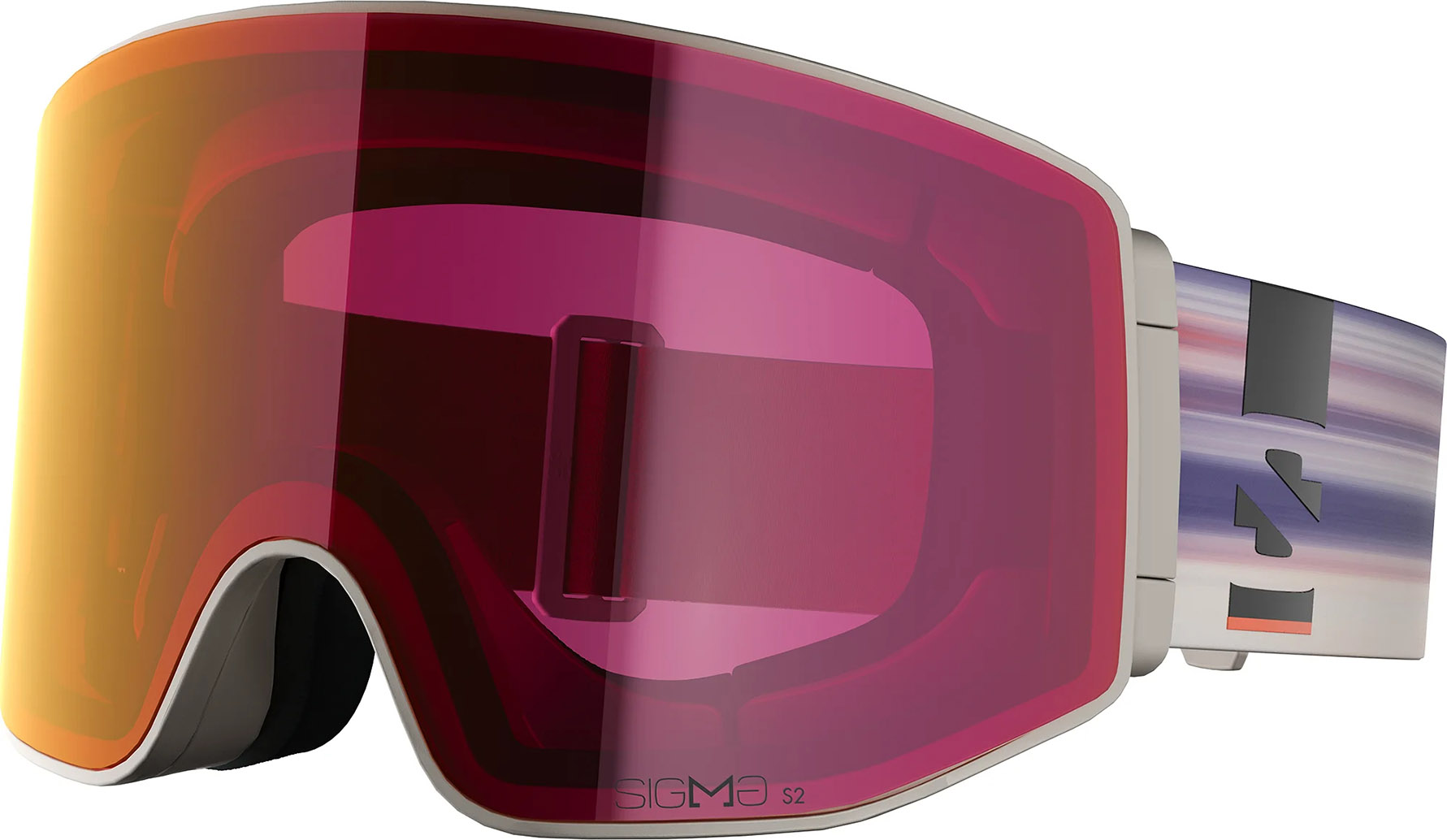 Горнолыжные очки Salomon Sentry Prime Sigma Rainy Day 2+1 (с доп. линзой) 25/26