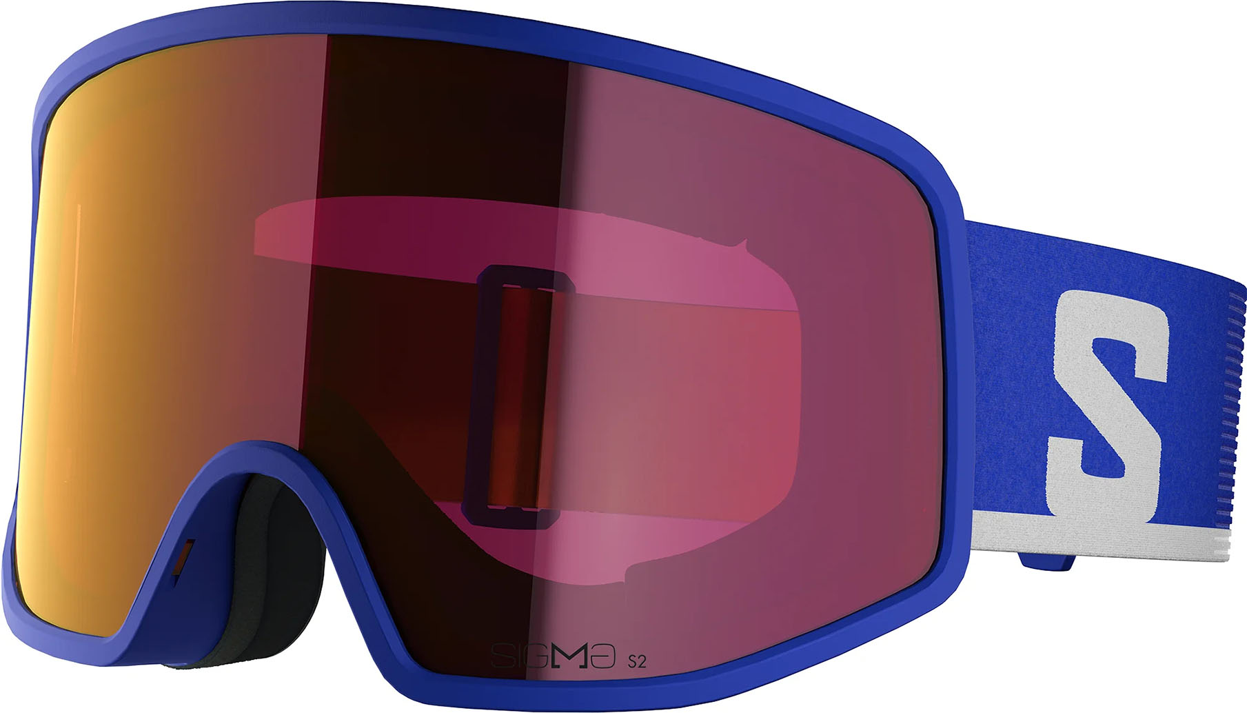 Горнолыжные очки Salomon Sentry Pro Sigma Race Blue Cat. 2+1 (с доп. линзой) 25/26