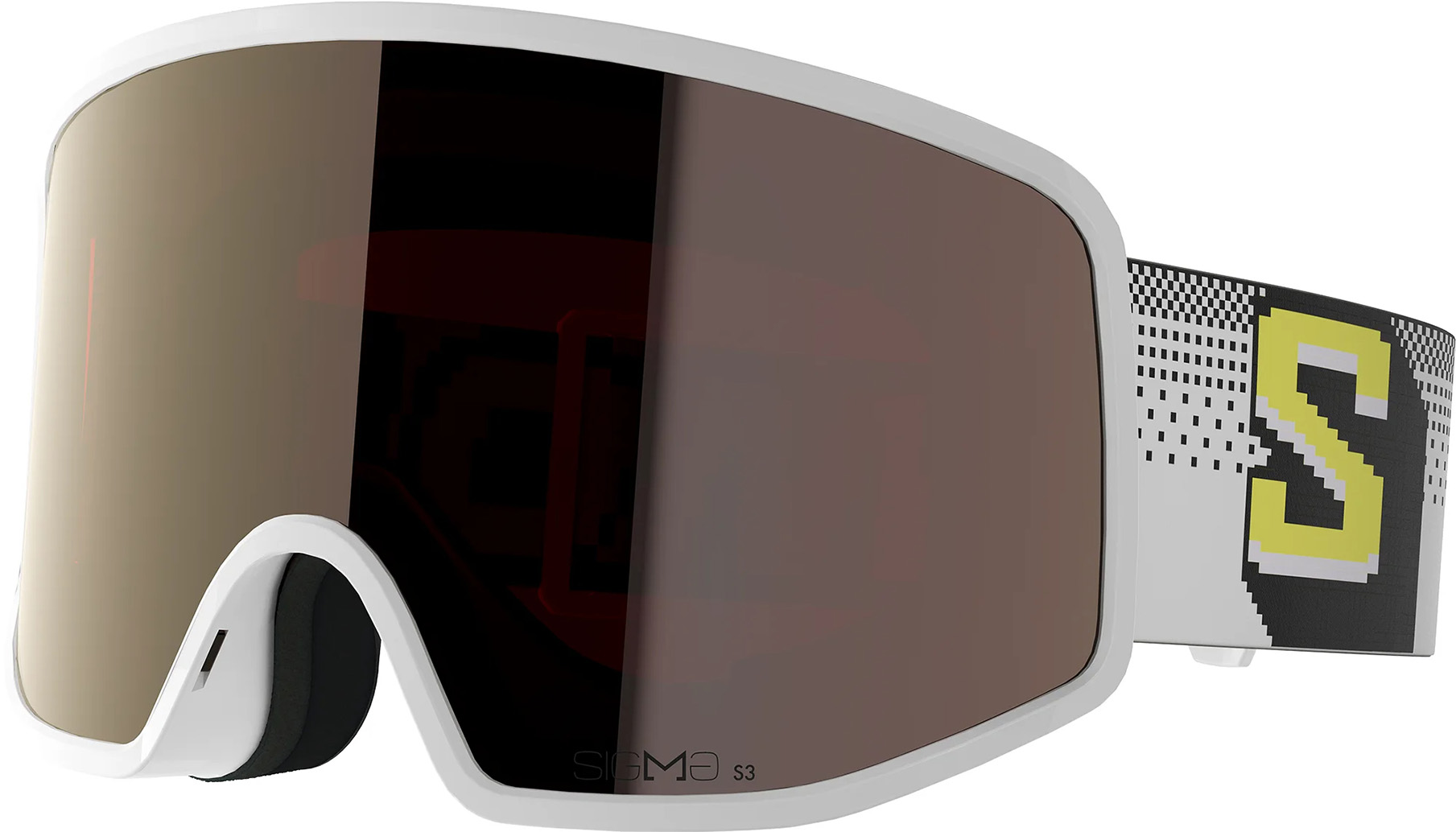 Горнолыжные очки Salomon Sentry Pro Sigma White Cat. 3+1 (с доп. линзой) 25/26