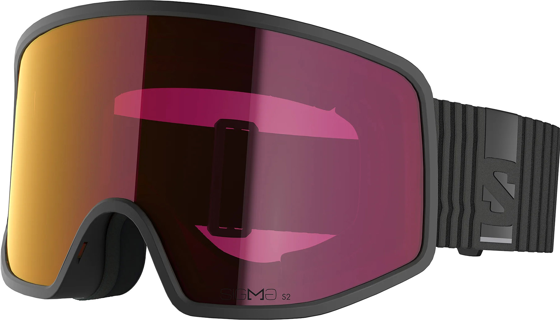 Горнолыжные очки Salomon Sentry Pro Sigma Black Cat. 2 25/26