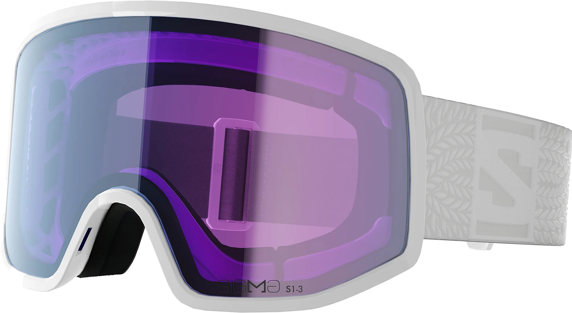 Горнолыжные очки Salomon Sentry Pro S Sigma Photo White Cat. 1-3 25/26