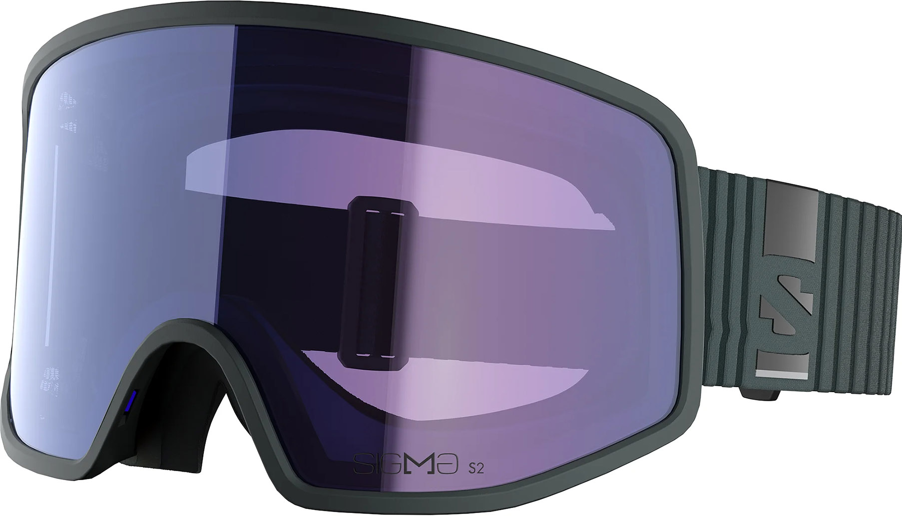 Горнолыжные очки Salomon Sentry Pro Otg Sigma Green Gables Cat. 2 25/26