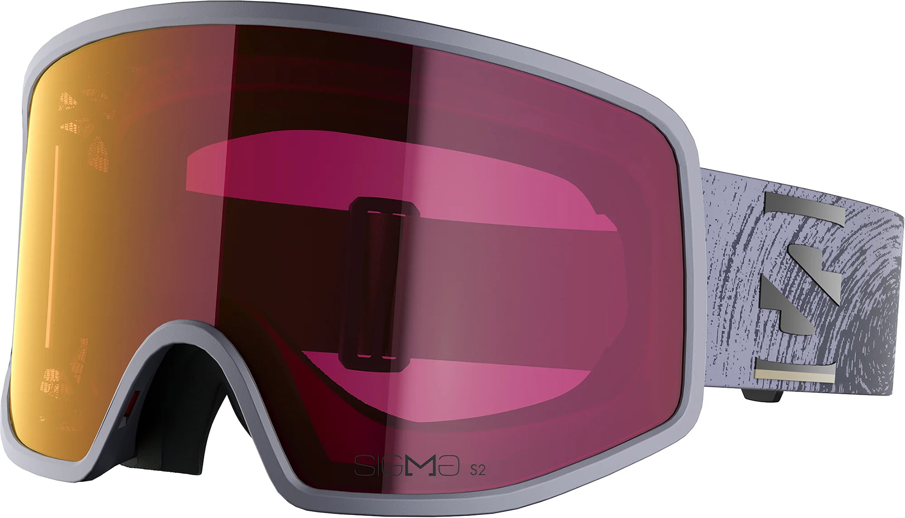 Горнолыжные очки Salomon Sentry Pro Otg Sigma Blue Granite Cat. 2 25/26