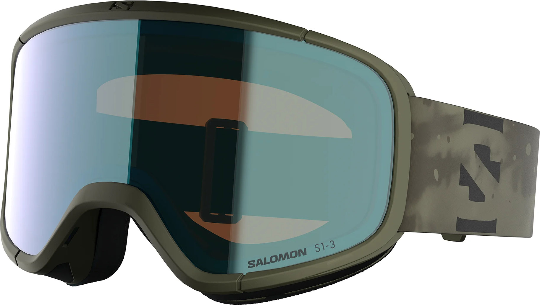 Горнолыжные очки Salomon Aksium 2.0 Photochromic Olive Night Cat. 1-3 25/26