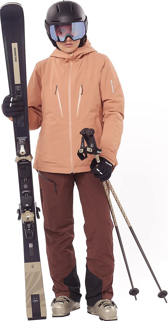 Горнолыжные ботинки Salomon S/Pro Alpha 100 W GW Light Bronze Met./Black 25/26 Горнолыжные ботинки Salomon S/Pro Alpha 100 W GW Light Bronze Met./Black 25/26