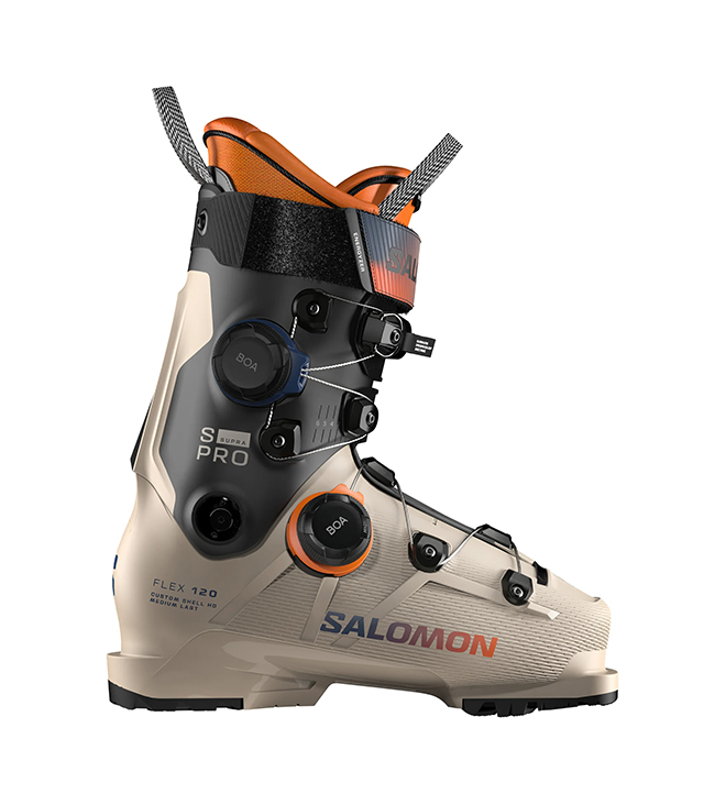 Горнолыжные ботинки Salomon S/Pro Supra Dual BOA 120 GW Humus/Black/Orange Tiger 25/26