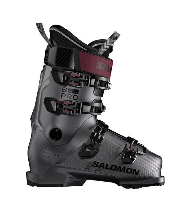 Горнолыжные ботинки Salomon S/Pro Delta 120 GW Beluga Met../Burgundy Met. 25/26
