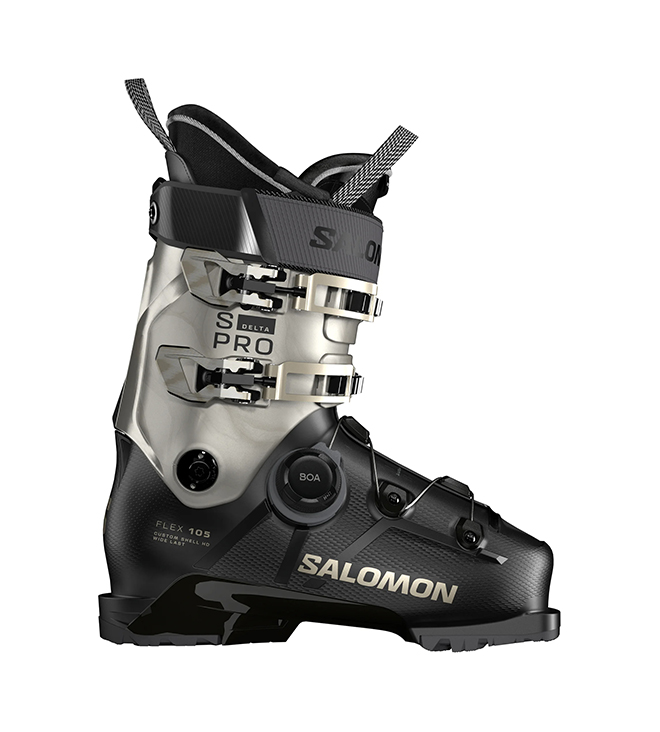 Горнолыжные ботинки Salomon S/Pro Delta BOA 105 W GW Black/Light Bronze Met. 25/26