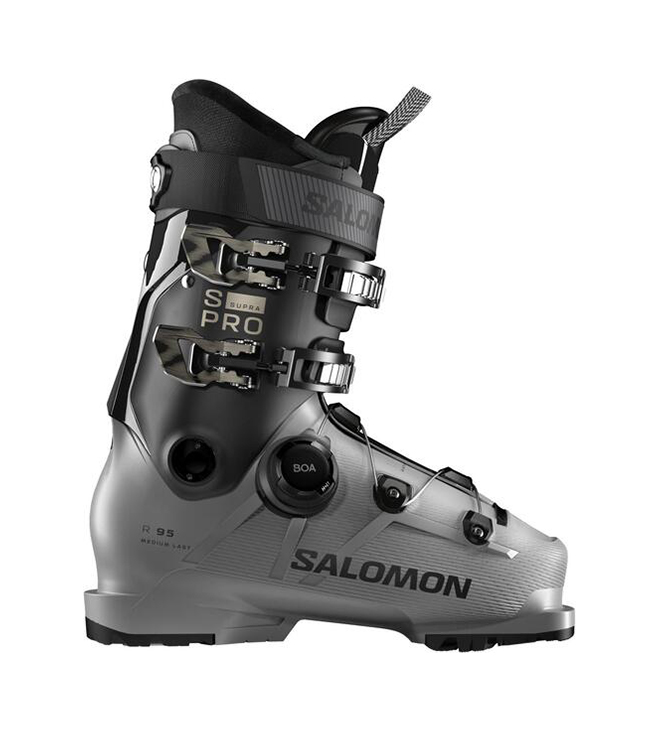 Горнолыжные ботинки Salomon S/Pro Supra BOA 95 W R GW Steel Gray/Black/Light Bronze 25/26