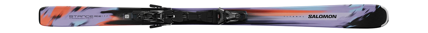 Горные лыжи с креплениями Salomon Stance Pro 86 + MI12 GW F80 25/26