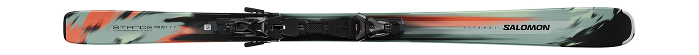 Горные лыжи с креплениями Salomon Stance Pro 82 + MI12 GW F90 25/26