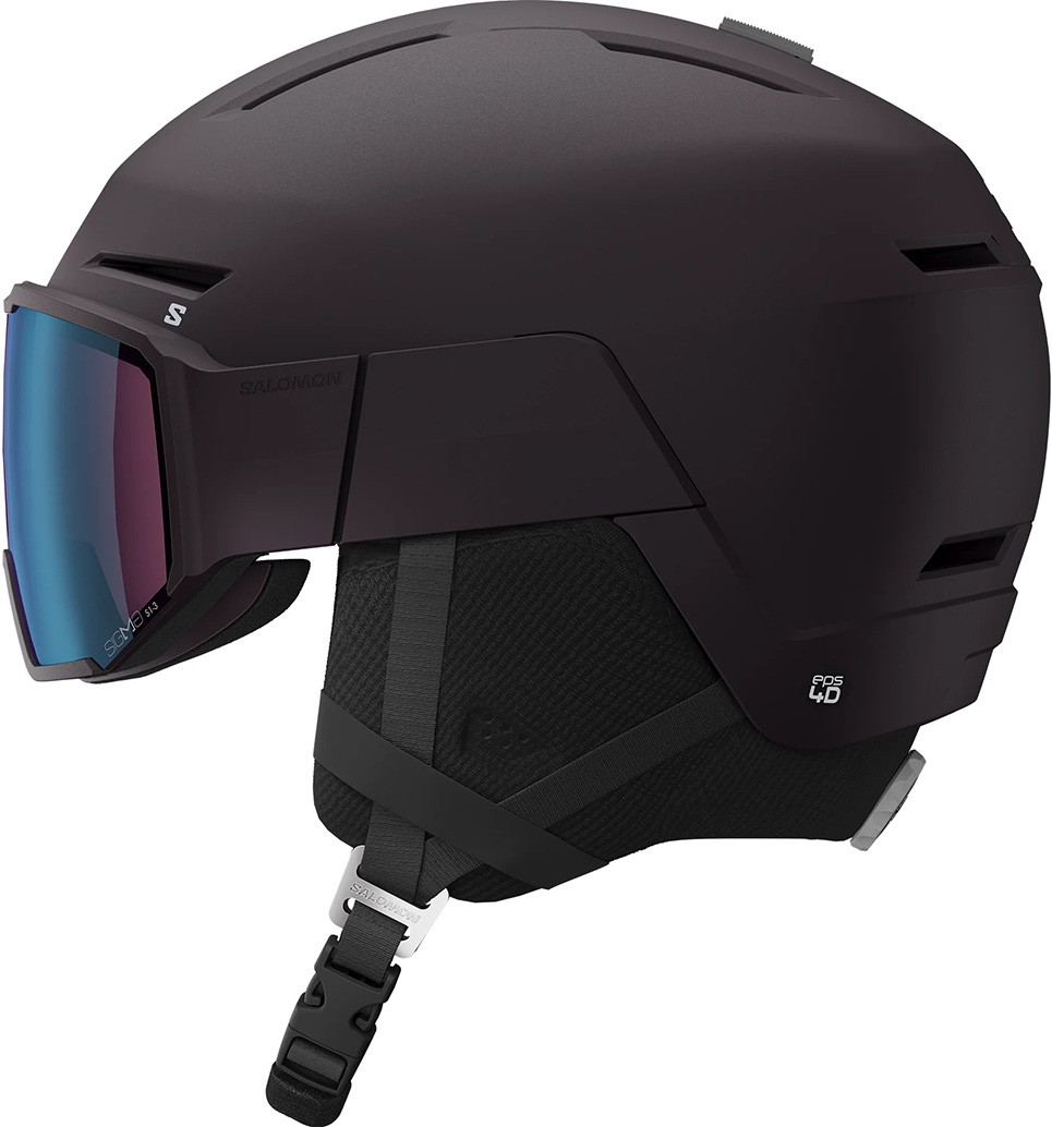 Горнолыжный шлем с визором Salomon Osmo Pro Sigma Photo Nightshade Cat. 1-3 25/26