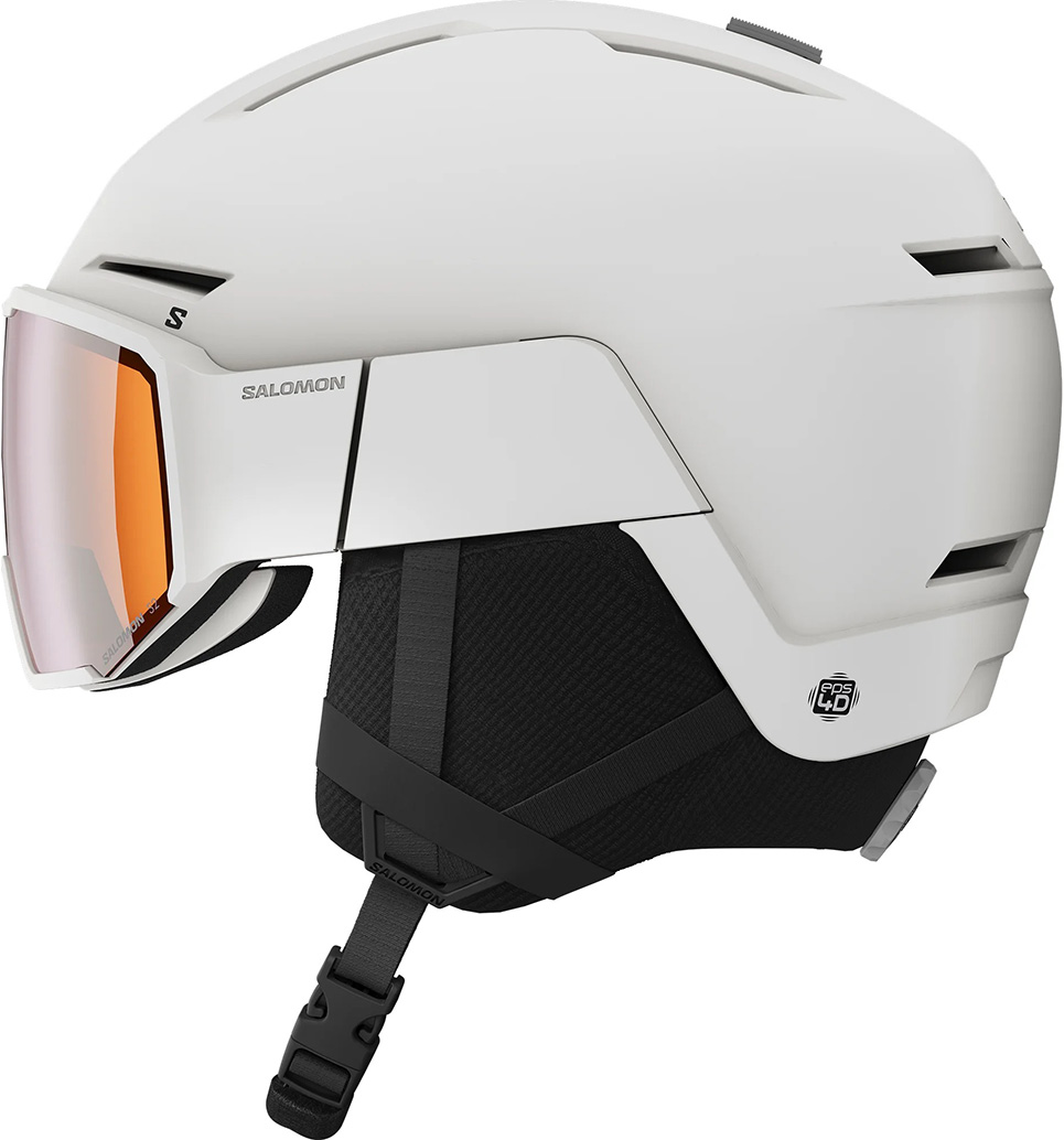 Горнолыжный шлем с визором Salomon Osmo White Cat. 2 25/26