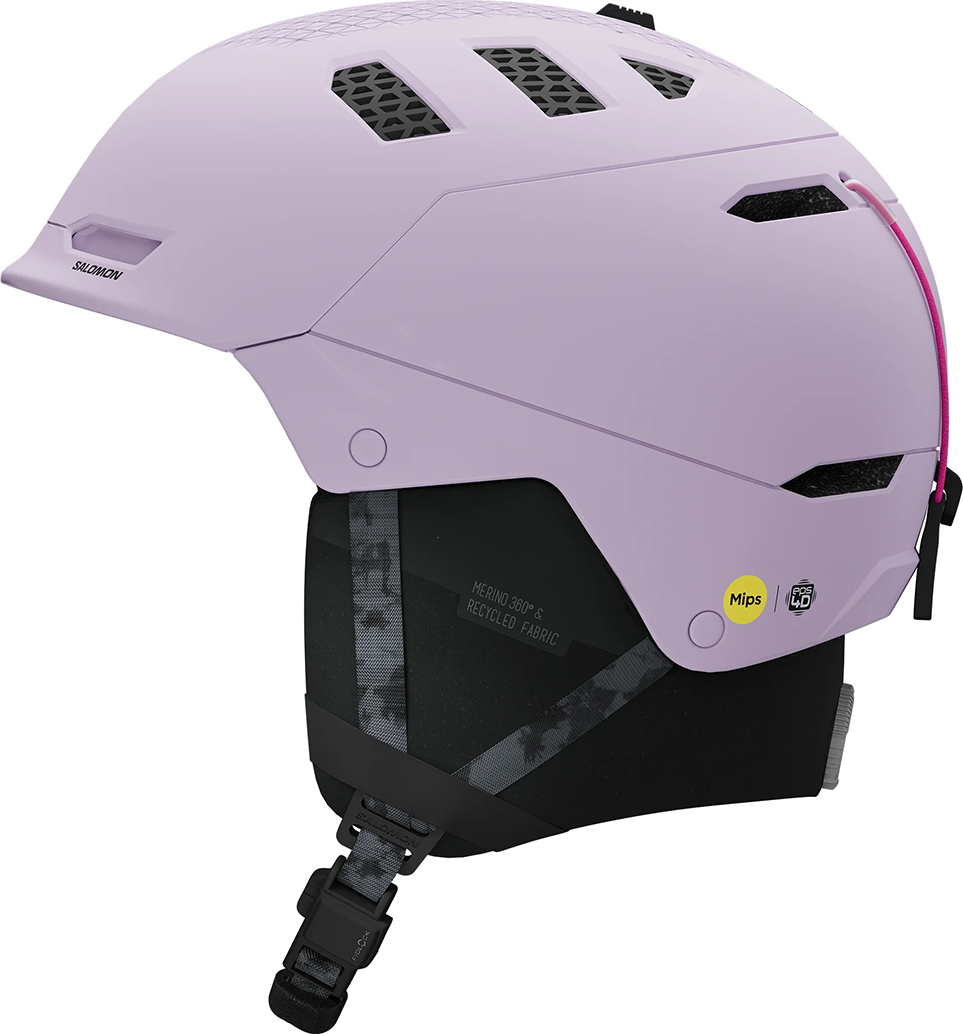 Горнолыжный шлем Salomon Husk Prime MIPS Evening Haze/Echo 25/26