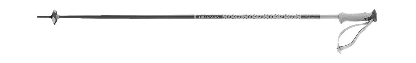 Горнолыжные палки Salomon Polar Grey Violet 25/26