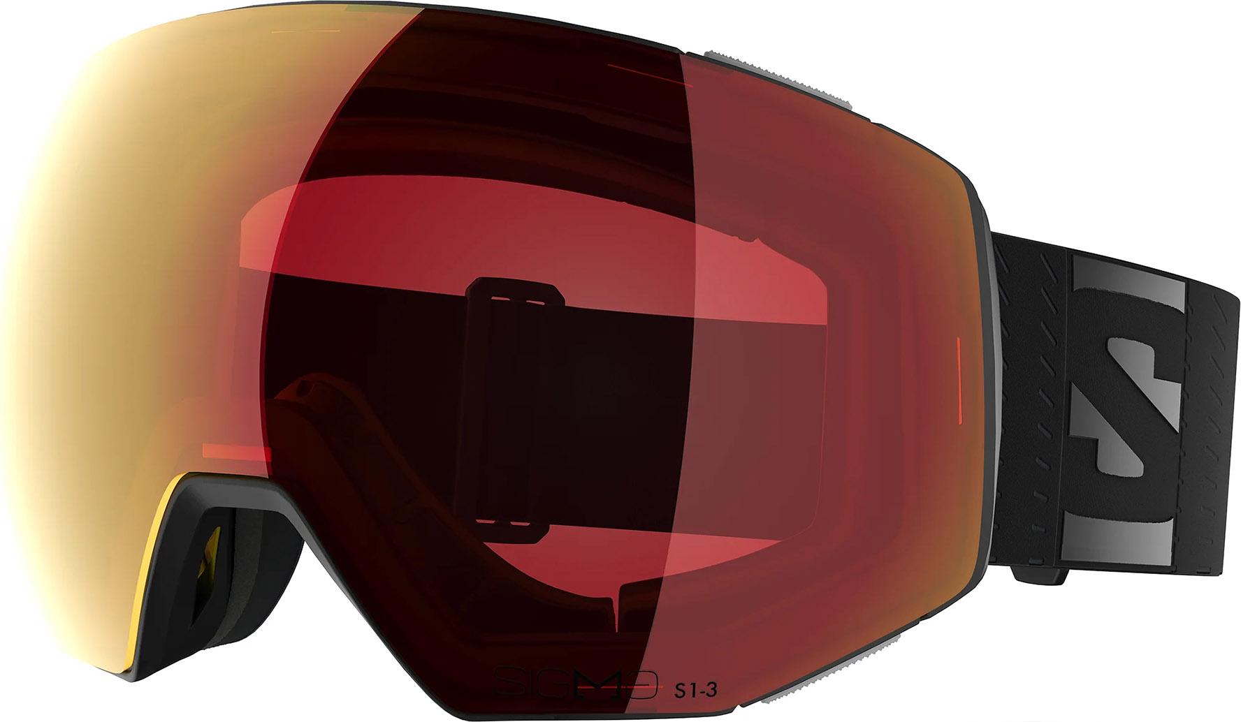 Горнолыжные очки Salomon Radium Prime Sigmaphoto Black Cat. 1-3 + 1 (с доп. линзой) 25/26