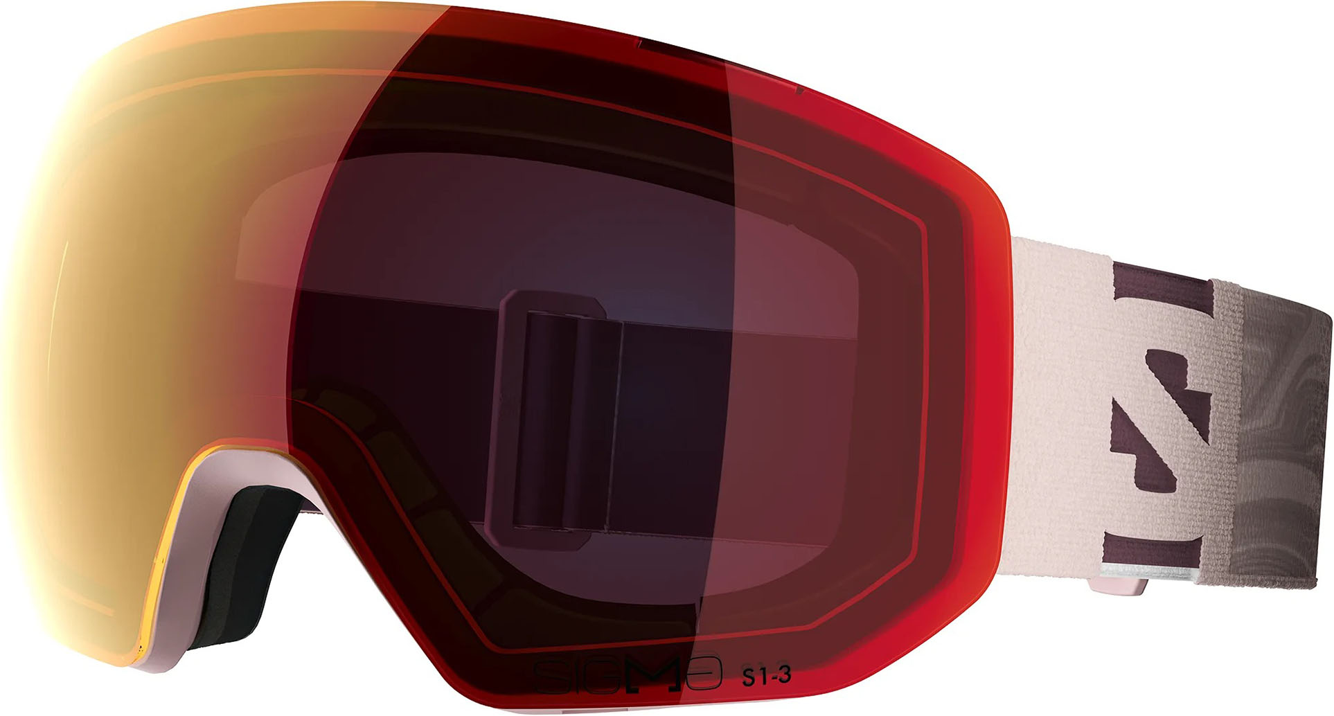 Горнолыжные очки Salomon Radium Pro S Sigma Photo Heavenly Pink Cat. 1-3 25/26