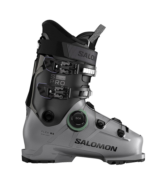 Горнолыжные ботинки Salomon S/Pro Delta BOA 85 W R GW Steel Gray/Black/Sweet Lavender 25/26