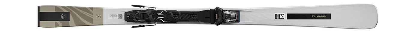 Горные лыжи с креплениями Salomon S/Max №10 Silver + M10 GW 25/26