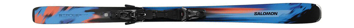 Горные лыжи с креплениями Salomon Stance 84 + MI12 GW F90 25/26