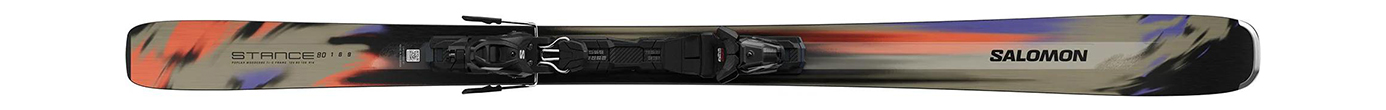 Горные лыжи с креплениями Salomon Stance 80 + M10 GW L80 25/26