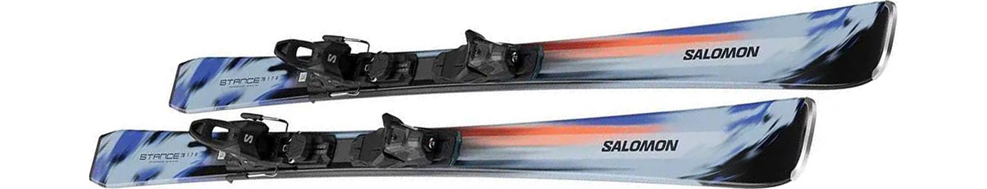 Горные лыжи с креплениями Salomon Stance 76 + M10 GW L80 25/26 Горные лыжи с креплениями Salomon Stance 76 + M10 GW L80 25/26