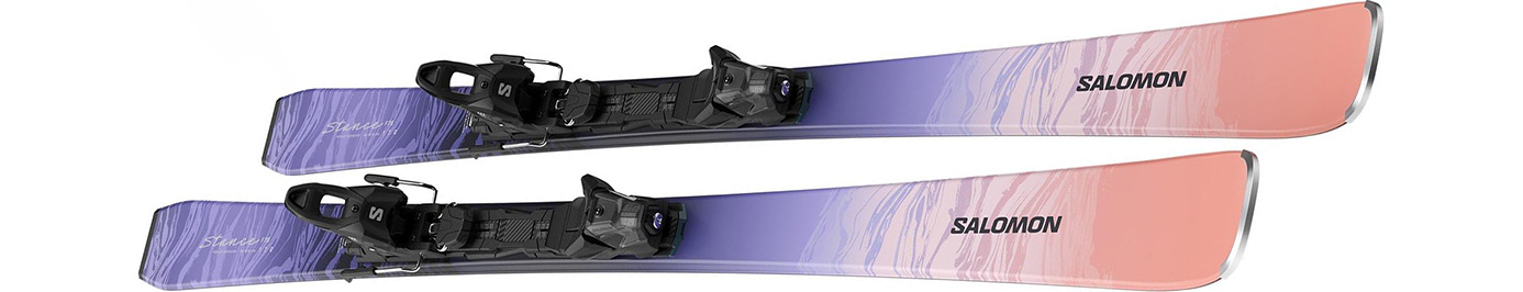 Горные лыжи с креплениями Salomon Stance W F76 + M10 GW L80 25/26 Горные лыжи с креплениями Salomon Stance W F76 + M10 GW L80 25/26
