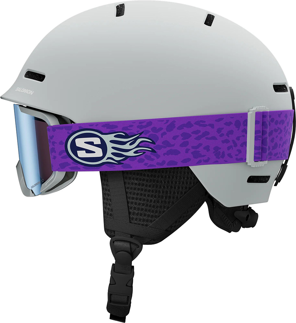 Горнолыжный шлем Salomon Player Combo Ice Flow 25/26